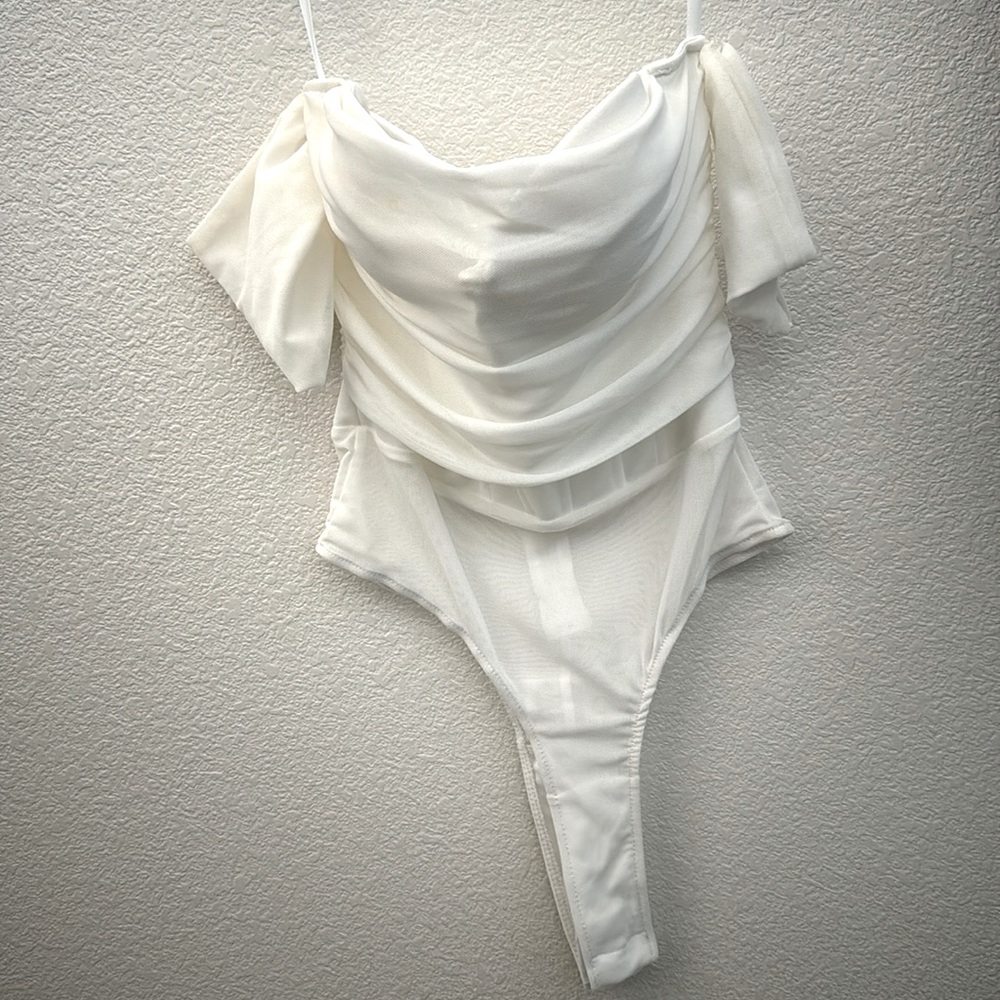 Windsor White Bodysuit